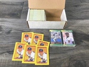 lot 421 image: 1989 Donruss Baseball Best Cards - 1 - 336 with 6 Stan Musical Puzzle Cards