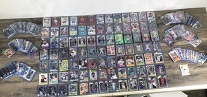 lot 431 image: Lot of 200 Plus Collectible Sports Cards - Baseball - Football - Hockey and Basketball - Inserts - Rookies - Stars and More