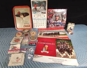 lot 180 image: Lot of beer collectibles and more - see details