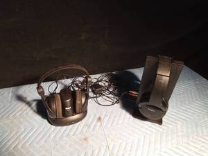 lot 146 image: 2 wireless stereo headphone systems