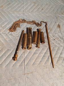 lot 152 image: 5 Vintage air gauges and more