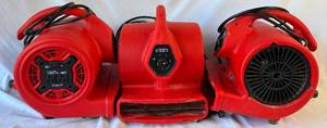 lot 27 image: Three Ironton 18 HP Air Movers