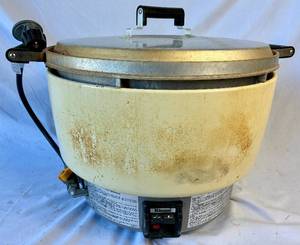 lot 50 image: Rinnai Rice Cooker used for Woodworking Model RER-55AS -P