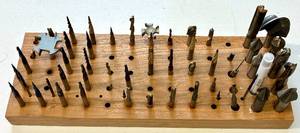 lot 114 image: CNC Router Bits Lot #6 - 58 assorted bits