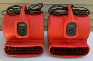 lot 26 image: Two Ironton 1 HP Air Movers