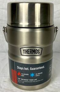lot 101 image: 47 oz Thermos Stainless King Big Boss Food Jar