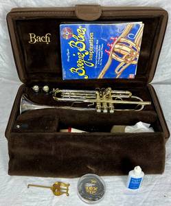Vincent Bach Model 37 Sterling Silver Plus Stradivarius Trumpet