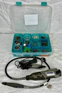 lot 36 image: Corded Dremel Tools plus attachments with case #2 - Dremel 8220 with flex head and Dremel 2050