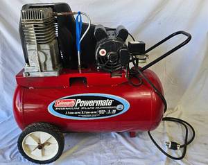 lot 12 image: Coleman Powermate Premium Plus Air Compressor