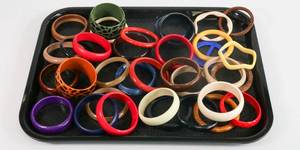 lot 30 image: Large Lot of Bangle Bracelets