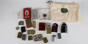 lot 44 image: Tobacco Lot - Zippo, Camel