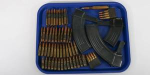 lot 46 image: Vintage Assorted Ammo and Magazines