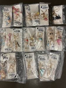 lot 54 image: Collection of Fashion Jewelry Keychains
