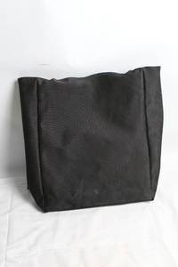 lot 2 image: Falda Sport Black Tote Bag with Textured Design