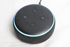 lot 15 image: Amazon Echo Dot 3rd Generation with Power Adapter