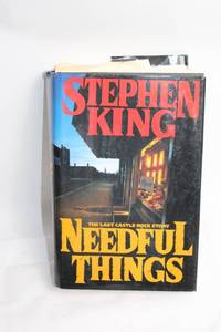 lot 29 image: Needful Things by Stephen King Hardcover Book