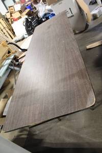 lot 155 image: 96-Inch Folding Banquet Table