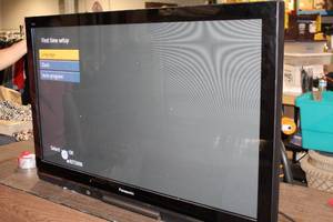 lot 156 image: Panasonic Viera 50-Inch Plasma Television Model TH-50PX80U