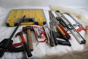 lot 186 image: Assorted Hand Tools and Hardware Collection