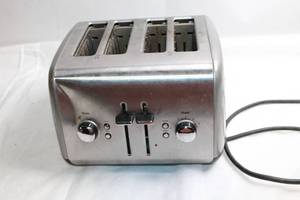 lot 190 image: KitchenAid 4-Slice Stainless Steel Toaster
