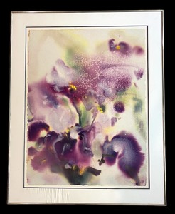 lot 41 image: Beautiful Framed Art (No Glass)