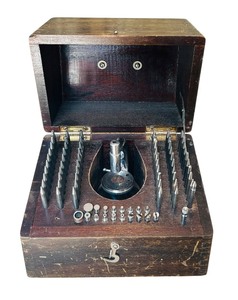 lot 87 image: Vintage K&D Special Kendrick Davis Staking Tool Set Watch Repair Serial# 16333