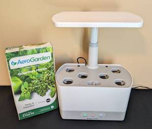 lot 124 image: Aero Garden and Partial Pod Pack