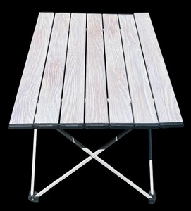 lot 209 image: Rock Cloud Aluminum Table  Portable