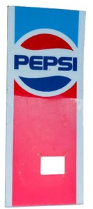 lot 220 image: Vintage Insert for Pepsi Vending Machine