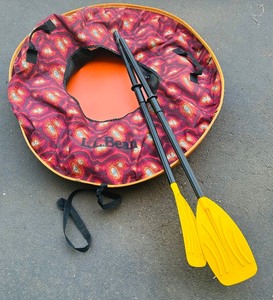lot 236 image: LL Bean Snow  Water Tube with Oars and Carrying Case - Not Shown