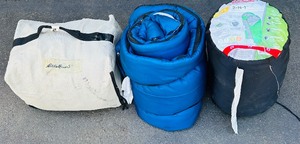 lot 237 image: Three Warm Sleeping Bags