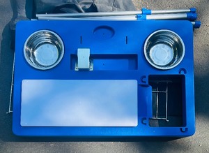 lot 123A image: Portable Fish Fillet Station and Carrying Case