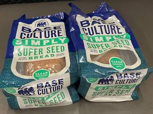 lot 4 image: ID 2 - 2 Loaves of Base Culture Simply Super Seed Bread, Gluten Free