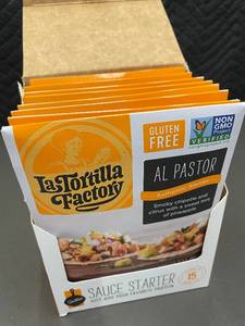 AL 2 - Gluten-Free Al Pastor Sauce Starter Pack of 8 by La Tortilla Factory