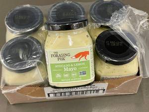 lot 15 image: AZ 2 - 6 Pack of The Foraging Fox Avocado & Lemon Mayo 9.2 fl oz
