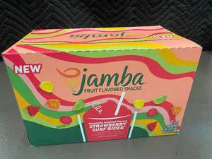 lot 43 image: AZ 3 - Jamba Fruit Flavored Snacks - Strawberry Surf Rider 12 Pack