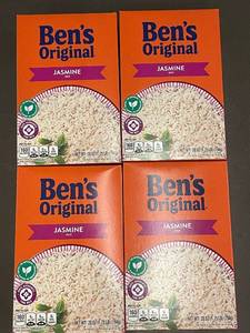 lot 383 image: AK 5 - Set of 4 Bens Original Jasmine Rice 28 oz Boxes