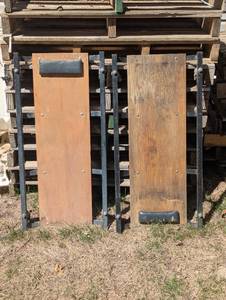 lot 119 image: Set of 2 Well Built Mechanics Creepers
