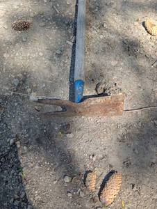 lot 133 image: Garden Pick and Hoe