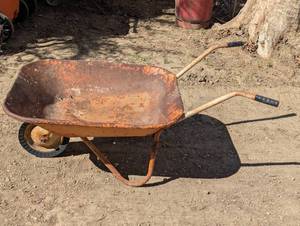 lot 137 image: Standard Vintage Wheel Barrow