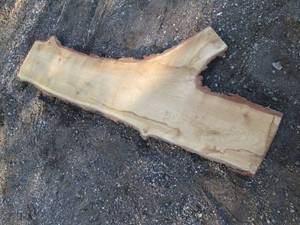 lot 14 image: 15 x 85 2 12 thick live edge oak...