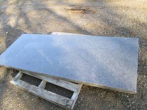 33 x 86" granite slab with polished...