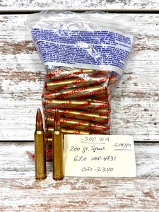 .300 WMR - 200gr Speer - 2,700 FPS - 59 Rounds
