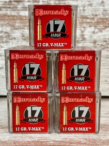 .17 HMR - 17gr Hornady V-Max - 250 Rounds
