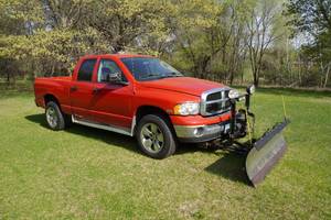 2004 Dodge Ram 1500 Crew Cab Pick Up with Snow Dogg Plow