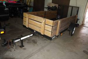 2015 Teske 4' x 8' Woody Utility Trailer