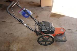 lot 66 image: DR Professional Power Gas Walk Behind Trimmer