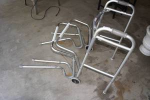 lot 124 image: Walker and 2 Toilet Safety Rails