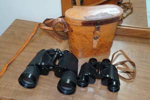 lot 177 image: 2 Vintage Binoculars - Southerner, Wuest