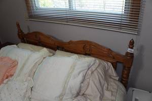 lot 188 image: Bed Frame with Headboard - Full